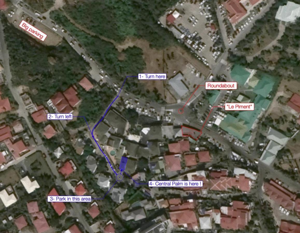 Central Palm St. Barthelemy Dış mekan fotoğraf
