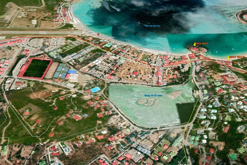 Central Palm St. Barthelemy Dış mekan fotoğraf